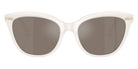 Oliver Peoples® Mrs. Federer OV5597SU 16067I 55 Sunglasses - Warm White / Sierra Flash Mirrored