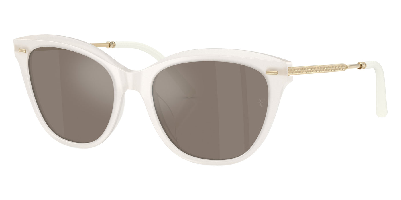 Oliver Peoples® Mrs. Federer OV5597SU 16067I 55 Sunglasses - Warm White / Sierra Flash Mirrored