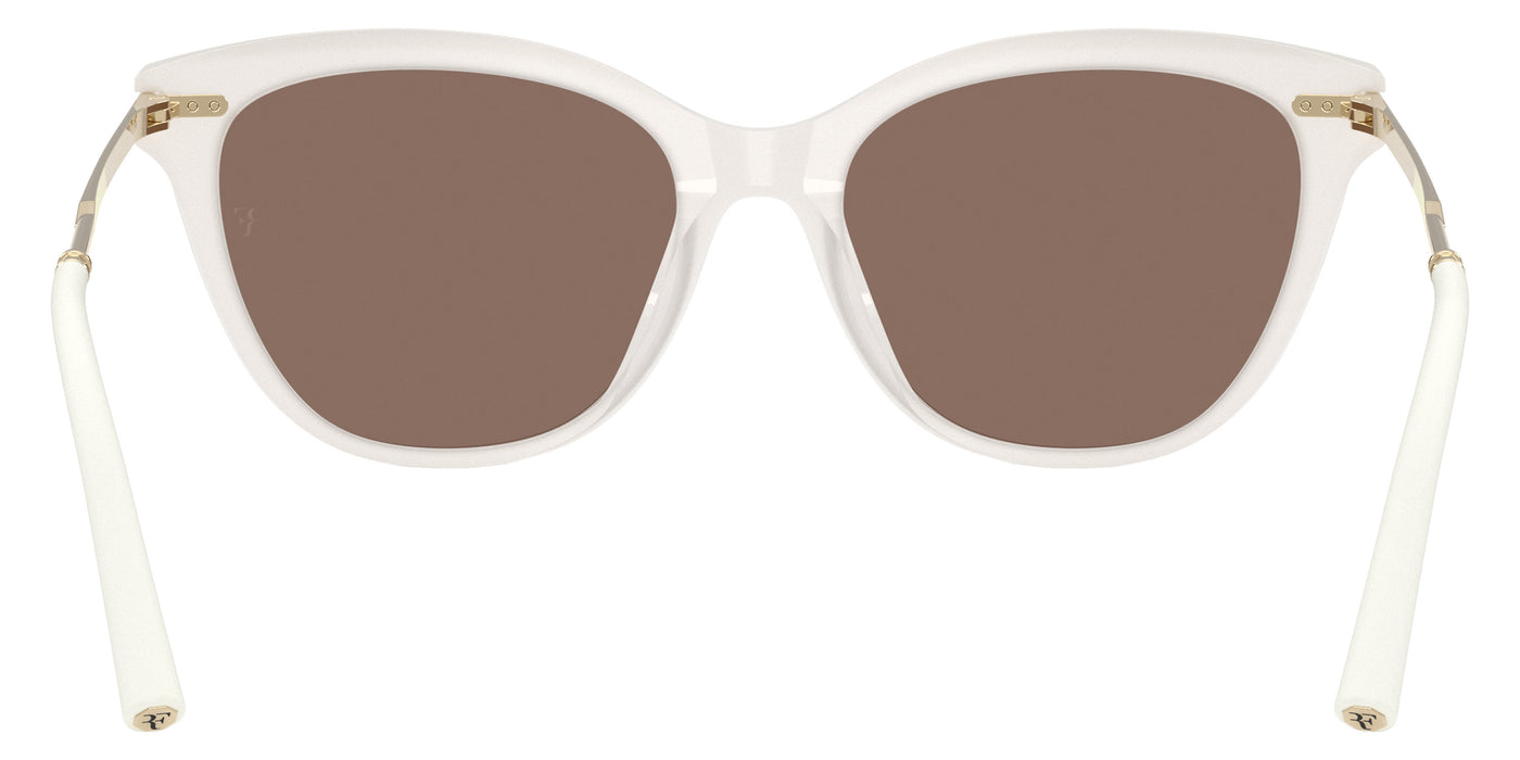 Oliver Peoples® Mrs. Federer OV5597SU 16067I 55 Sunglasses - Warm White / Sierra Flash Mirrored