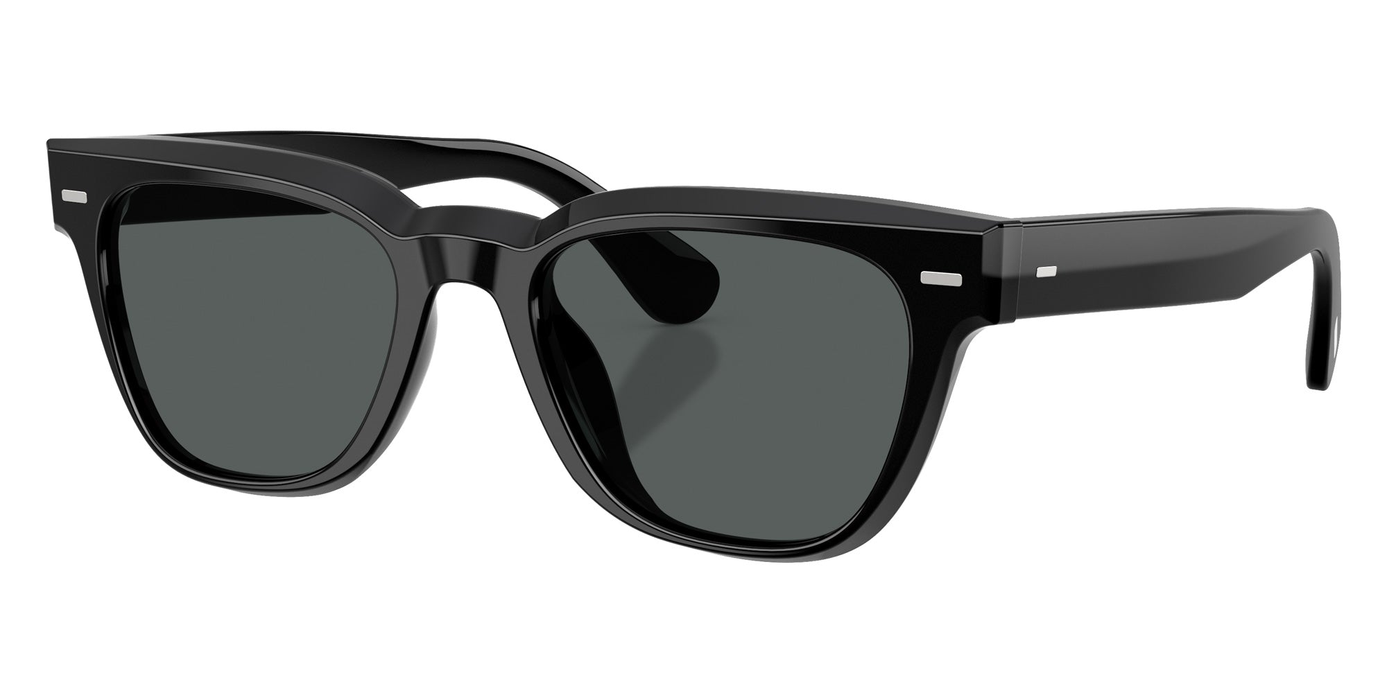 Oliver Peoples® OV5601SU Square OV5601SU 1731P2 51 Sunglasses - Black/Midnight Express Polarized