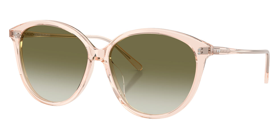Oliver Peoples® OV5605SU Square OV5605SU 17438E 60 Sunglasses - Cherry Blossom/Olive Gradient