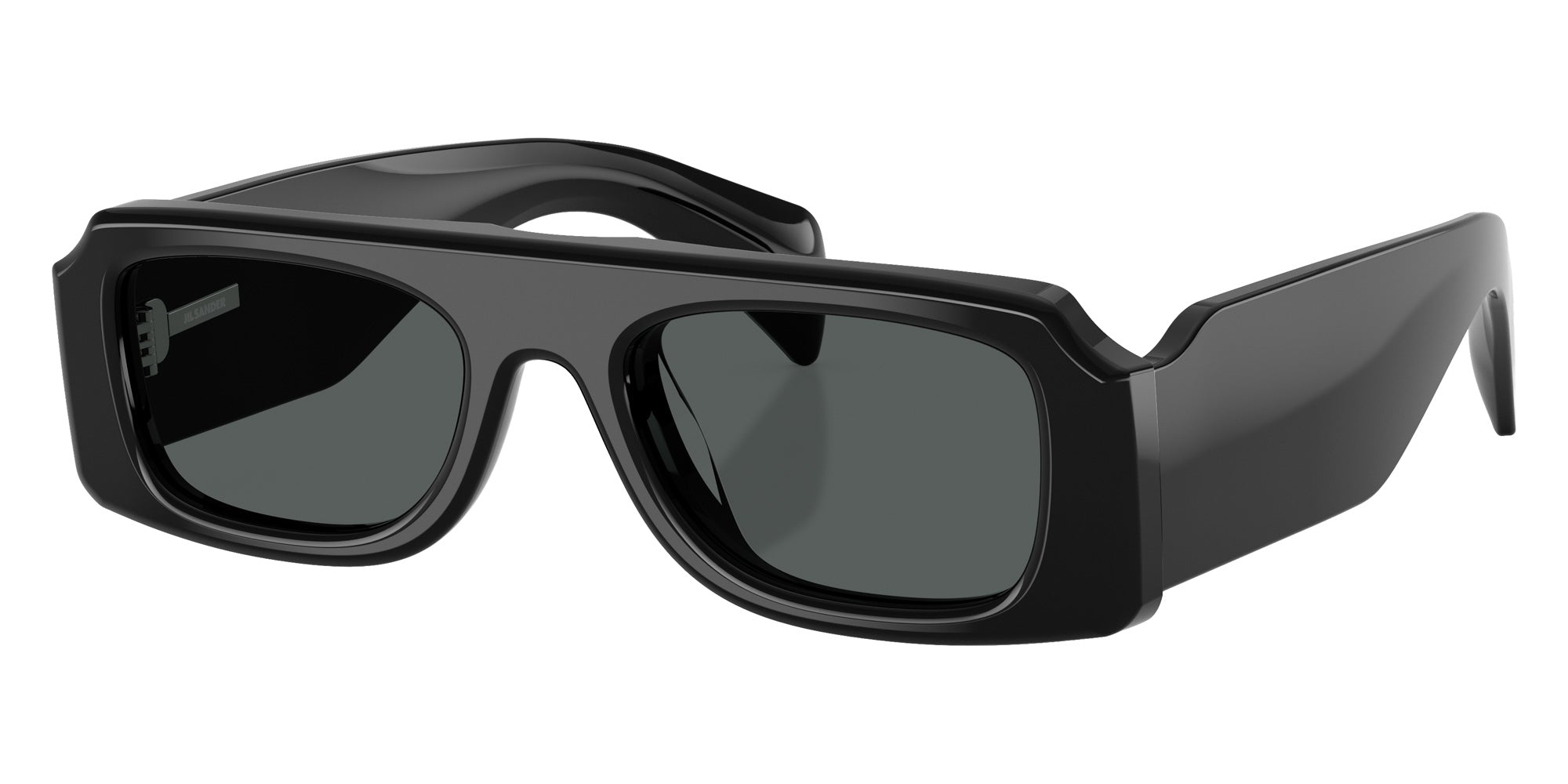 Oliver Peoples® OV5610SU Geometric OV5610SU 1731P2 52 Sunglasses - Black/Carbon Gray 1731P2