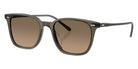 Oliver Peoples® OV5614SU Square OV5614SU 1820GN 52 Sunglasses - Inkwell/Sandstone Gradient Polarized 1820GN