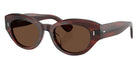 Oliver Peoples® OV5615SU Oval OV5615SU 1818AN 50 Sunglasses - Morado Tortoise/Terra Polarized 1818AN