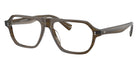 Oliver Peoples® OV5616U Geometric OV5616U 1821 56 Eyeglasses - Olivewood 1821