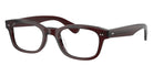 Oliver Peoples® OV5617U Rectangle OV5617U 1817 49 Eyeglasses - Dark Sienna 1817
