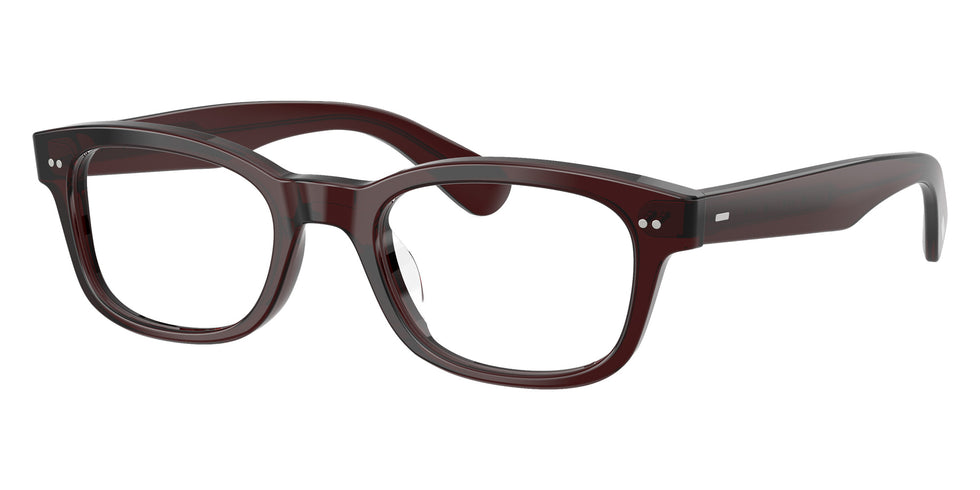 Oliver Peoples® OV5617U Rectangle OV5617U 1817 49 Eyeglasses - Dark Sienna 1817