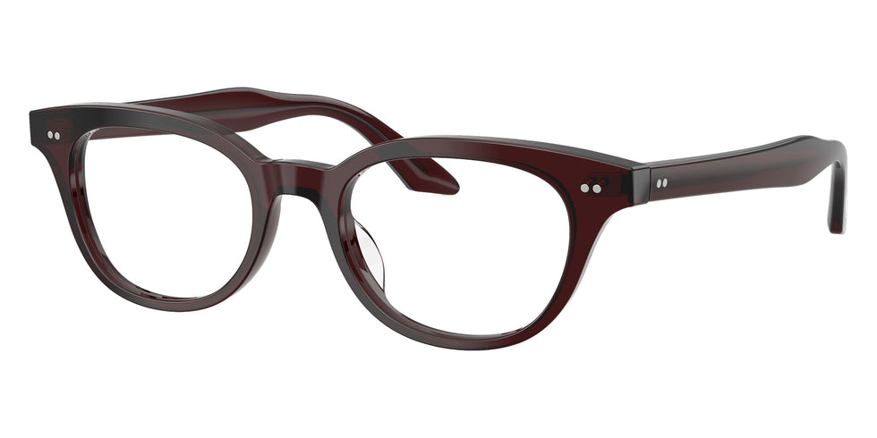 Oliver Peoples® OV5618U Geometric OV5618U 1817 49 Eyeglasses - Dark Sienna 1817