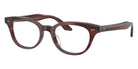 Oliver Peoples® OV5618U Geometric OV5618U 1818 49 Eyeglasses - Morado Tortoise 1818