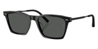 Oliver Peoples® OV5624SU Rectangle OV5624SU 100527 54 Sunglasses - Black/Iron Wash to Dark Photochromic Polarized 100527