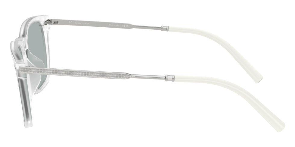Oliver Peoples® OV5624SU Rectangle OV5624SU 11286G 54 Sunglasses - Crystal/Gray Flash Mirrored Polarized 11286G