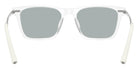 Oliver Peoples® OV5624SU Rectangle OV5624SU 11286G 54 Sunglasses - Crystal/Gray Flash Mirrored Polarized 11286G