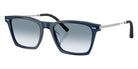 Oliver Peoples® OV5624SU Rectangle OV5624SU 17877O 54 Sunglasses - Ash Blue/Sky Gradient Wash to Dark Photochromic 17877O