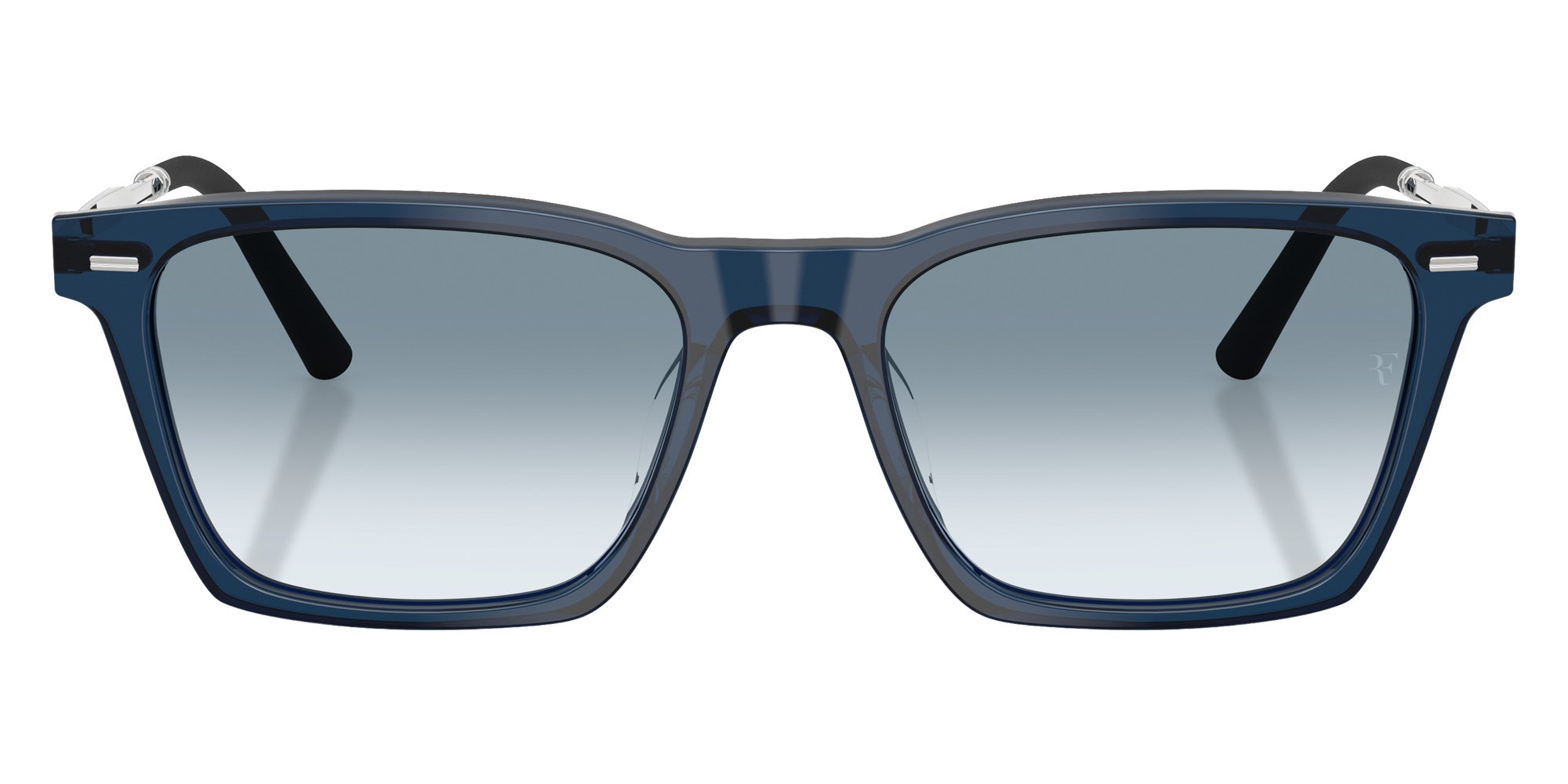 Oliver Peoples® OV5624SU Rectangle OV5624SU 17877O 54 Sunglasses - Ash Blue/Sky Gradient Wash to Dark Photochromic 17877O