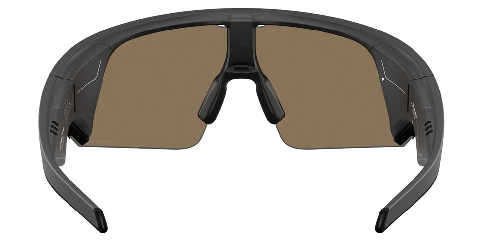 Oakley® Meta OW8001 Vanguard - Matte Black/Prizm 24k Mirrored Sunglasses