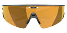 Oakley® Meta OW8001 Vanguard - Matte Black/Prizm 24k Mirrored Sunglasses