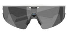 Oakley® Meta OW8001 Vanguard - Matte White/Prizm Black Mirrored Sunglasses