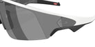 Oakley® Meta OW8001 Vanguard - Matte White/Prizm Black Mirrored Sunglasses