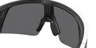 Oakley® Meta OW8001 Vanguard - Matte White/Prizm Black Mirrored Sunglasses