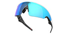 Oakley® Meta OW8001 Vanguard - Matte White/Prizm Sapphire Mirrored Sunglasses