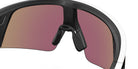 Oakley® Meta OW8001 Vanguard - Matte White/Prizm Sapphire Mirrored Sunglasses