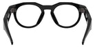 Oakley® Meta OW8002 HSTN - Polished Black/Clear to Amethyst Transitions AR Sunglasses