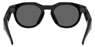 Oakley® Meta OW8002 HSTN - Polished Black/Prizm Black Polarized Mirrored Sunglasses