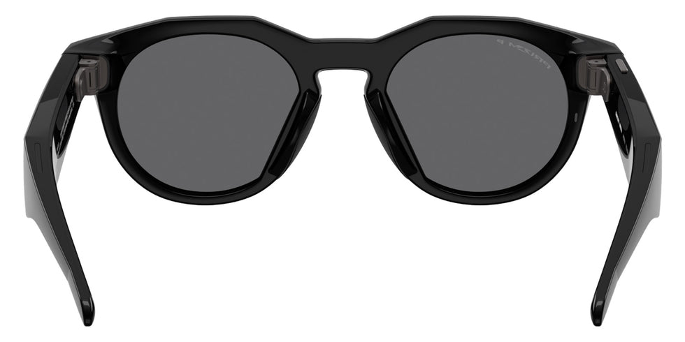 Oakley® Meta OW8002 HSTN - Polished Black/Prizm Black Polarized Mirrored Sunglasses