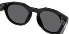 Oakley® Meta OW8002 HSTN - Polished Black/Prizm Black Polarized Mirrored Sunglasses