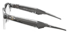 Oakley® Meta OW8002 HSTN - Polished Clear/Clear to Gray Transitions AR Sunglasses