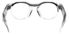 Oakley® Meta OW8002 HSTN - Polished Clear/Clear to Gray Transitions AR Sunglasses