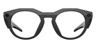 Oakley® Meta OW8002 HSTN - Polished Black/Clear AR Sunglasses