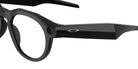 Oakley® Meta OW8002 HSTN - Polished Black/Clear AR Sunglasses