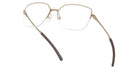 Oakley® OX3006 MOONGLOW OX3006 300609 53 Eyeglasses - Satin Champagne