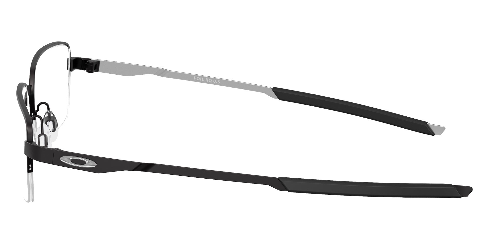 Oakley® OX3100 FOIL RQ 0.5 OX3100 310001 55 Eyeglasses - Satin Black