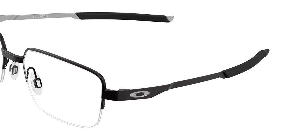 Oakley® OX3100 FOIL RQ 0.5 OX3100 310001 55 Eyeglasses - Satin Black