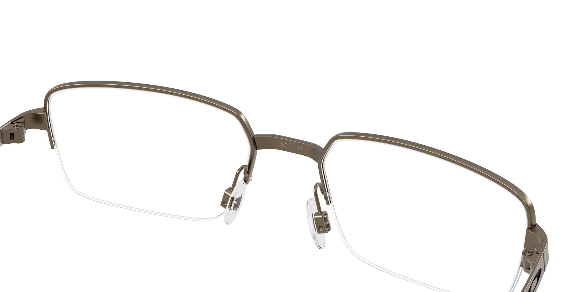 Oakley® OX3100 FOIL RQ 0.5 OX3100 310002 55 Eyeglasses - Pewter