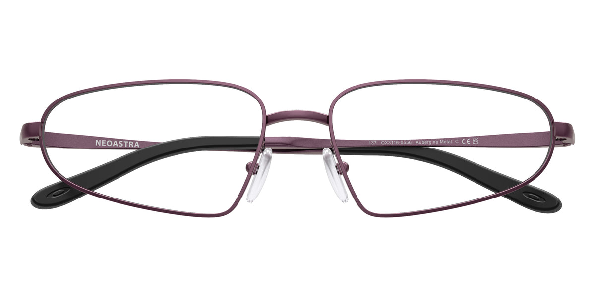 Oakley® OX3116 NEOASTRA Eyeglasses - Aubergine Metal