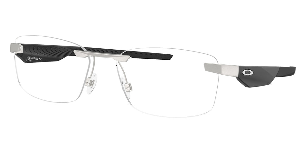 Oakley® OX3126 STEAKHOUSE 1.0 OX3126 312604 55 Eyeglasses - Satin Chrome 312604