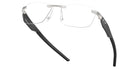Oakley® OX3126 STEAKHOUSE 1.0 OX3126 312604 55 Eyeglasses - Satin Chrome 312604