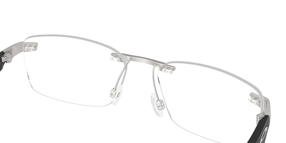 Oakley® OX3126 STEAKHOUSE 1.0 OX3126 312604 55 Eyeglasses - Satin Chrome 312604