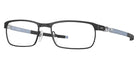 Oakley® OX3184 Tincup OX3184 318414 52 - Powder black/Steel Eyeglasses