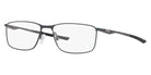 Oakley® OX3217 Socket 5.0 OX3217 321714 53 - Dark Matte Silver/Blue Colorshift Eyeglasses