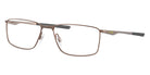 Oakley® OX3217 SOCKET 5.0 OX3217 321720 55 Eyeglasses - Mahogany 321720