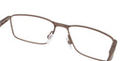 Oakley® OX3217 SOCKET 5.0 OX3217 321720 55 Eyeglasses - Mahogany 321720