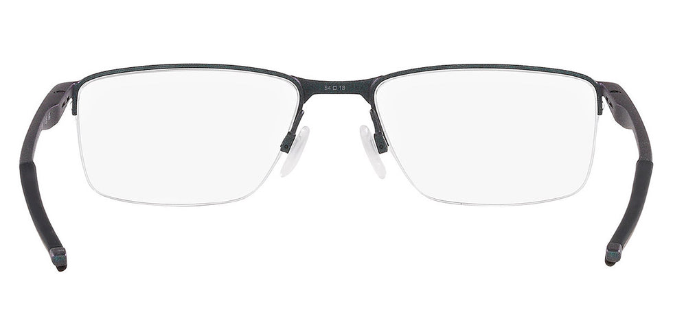 Oakley® OX3218 Socket 5.5 OX3218 321812 52 - Dark matte silver/blue colorshift Eyeglasses