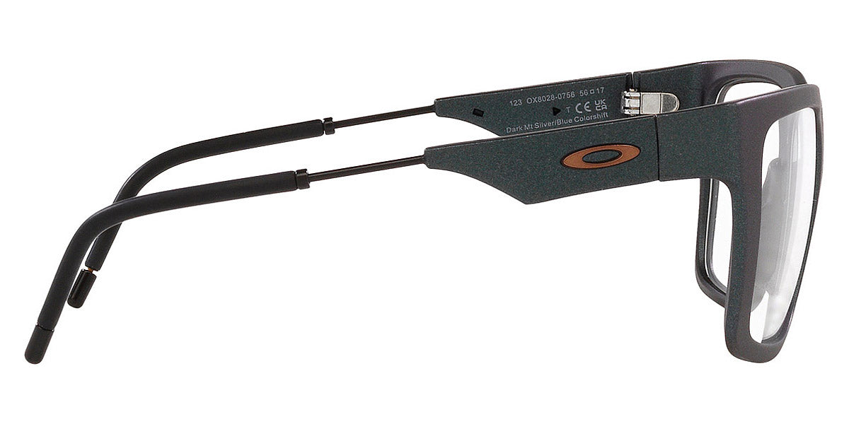Oakley® OX8028 Nxtlvl OX8028 802807 56 - Matte dark silver/blue colorshift Eyeglasses