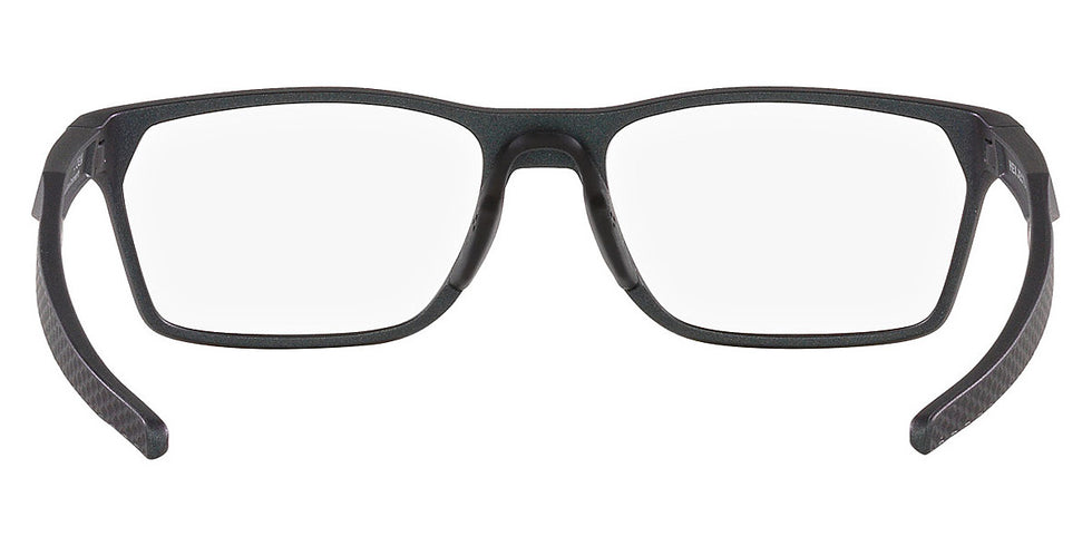 Oakley® OX8032 Hex Jector OX8032 803207 55 - Dark matte silver/blue colorshift Eyeglasses