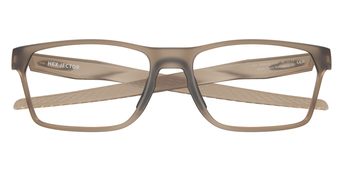 Oakley® OX8032 HEX JECTOR Eyeglasses - Matte Brown Smoke