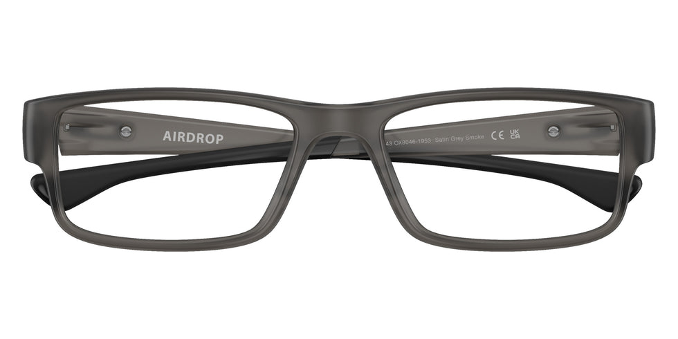 Oakley® OX8046 AIRDROP Eyeglasses - Satin Grey Smoke